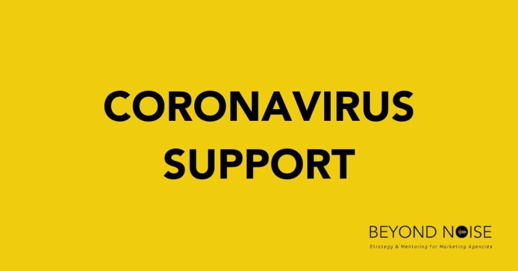 coronavirus support header image