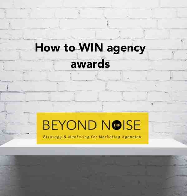 How to win agency awards with a logo on a shelf
